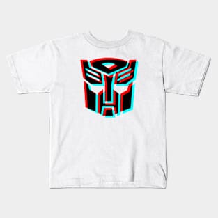 Retro 3D Glasses Style - Autobots Gen 1 Kids T-Shirt